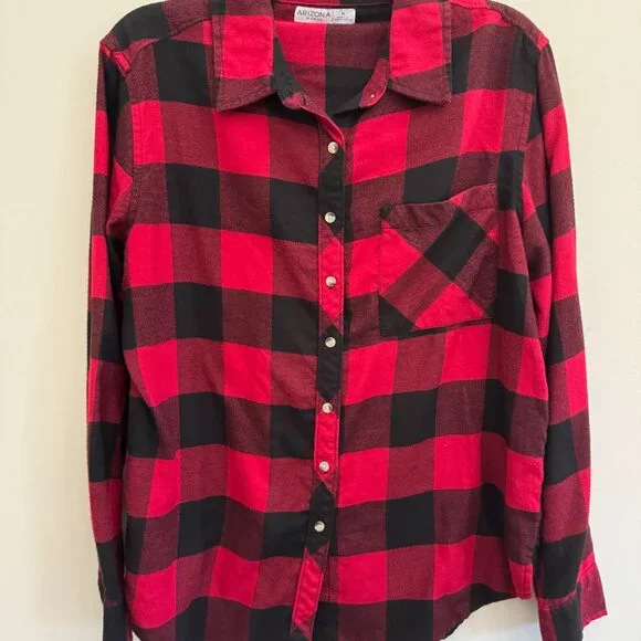 Arizona Flannel - Upcycled Dog Mom Vibes Transfer - Picture 3 of 3